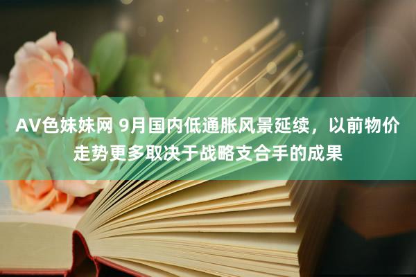 AV色妹妹网 9月国内低通胀风景延续，以前物价走势更多取决于战略支合手的成果