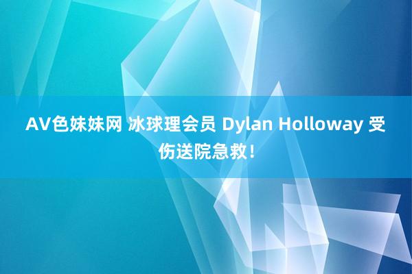 AV色妹妹网 冰球理会员 Dylan Holloway 受伤送院急救！